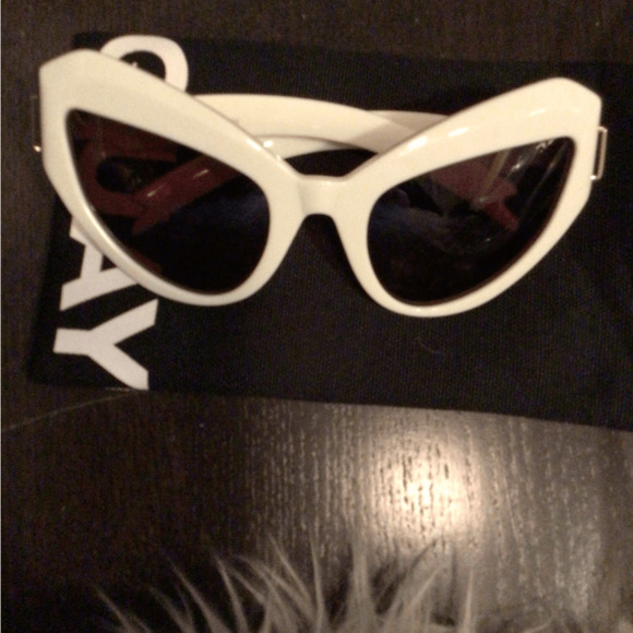 NEW! Karen Walker Bow Wow ivory sunglasses main image 8